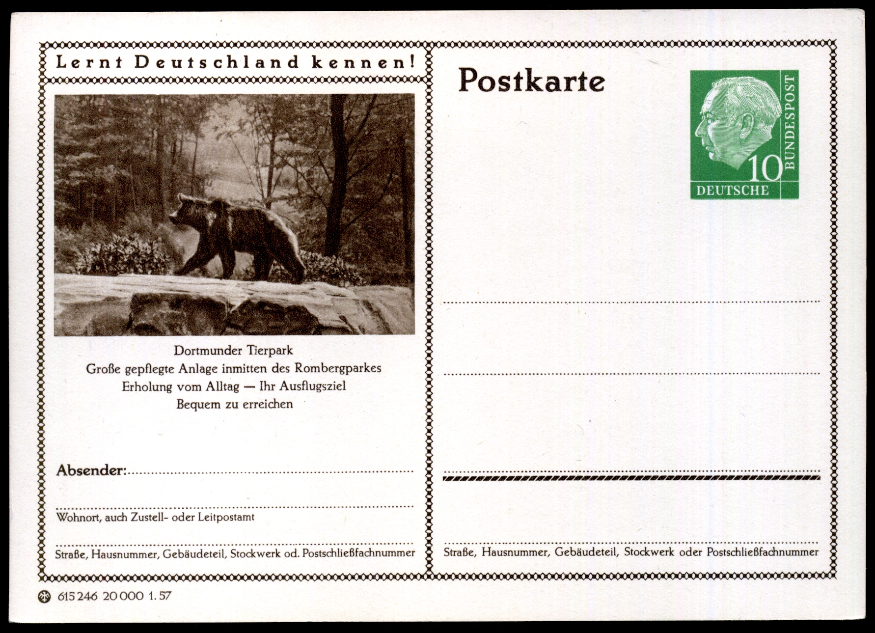 1955: Dortmunder Tierpark