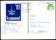 1981: kassel '81 Briefmarkenausstellung